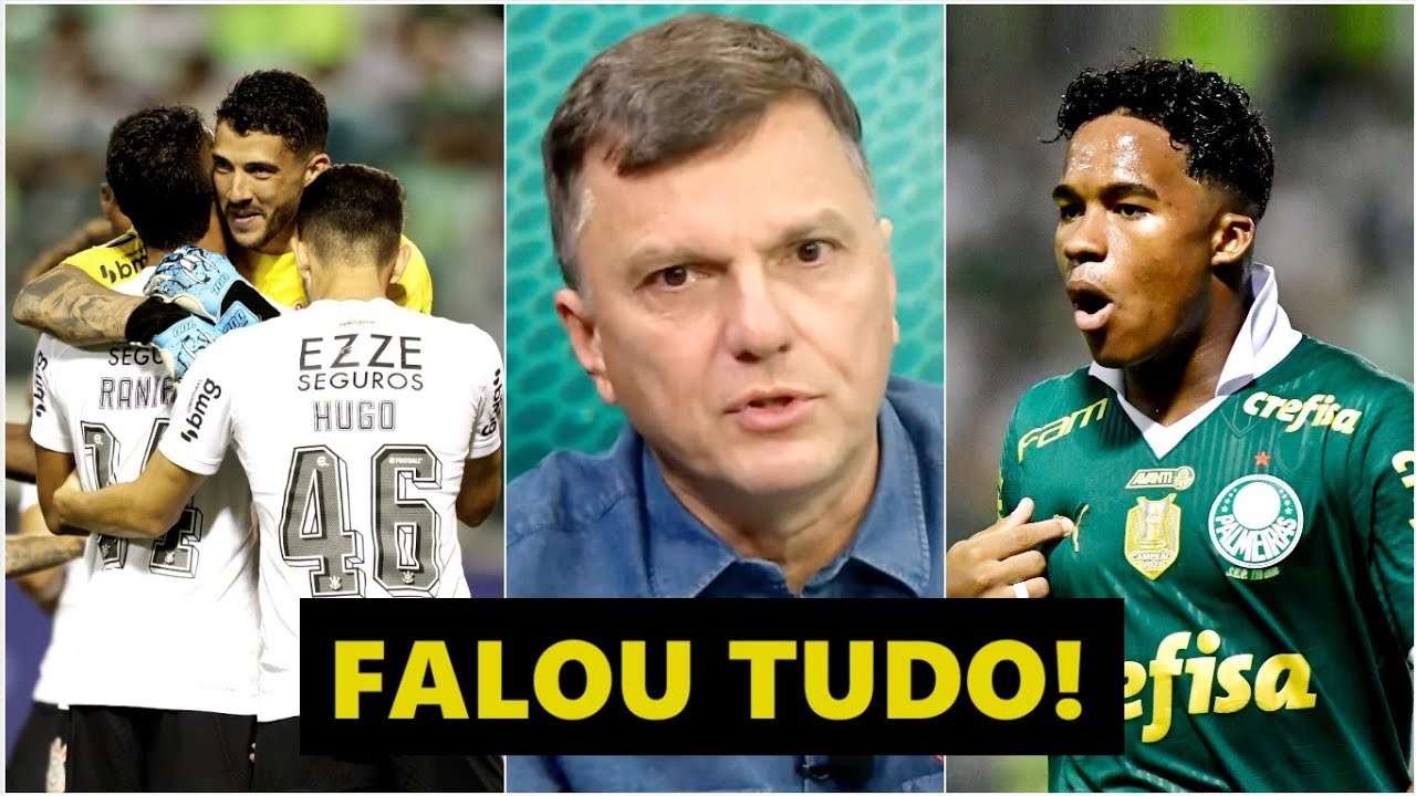 “O Corinthians GANHOU DE 2 A 2? OLHA como o Palmeiras tá num PATAMAR MUITO ACIMA!” Mauro Cezar FALA!