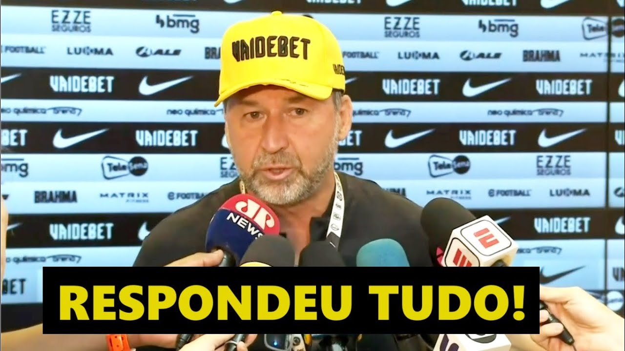 O Corinthians VIROU PIADA? Mano VAI CAIR? Augusto Melo é QUESTIONADO e… RESPONDE TUDO após DERROTA