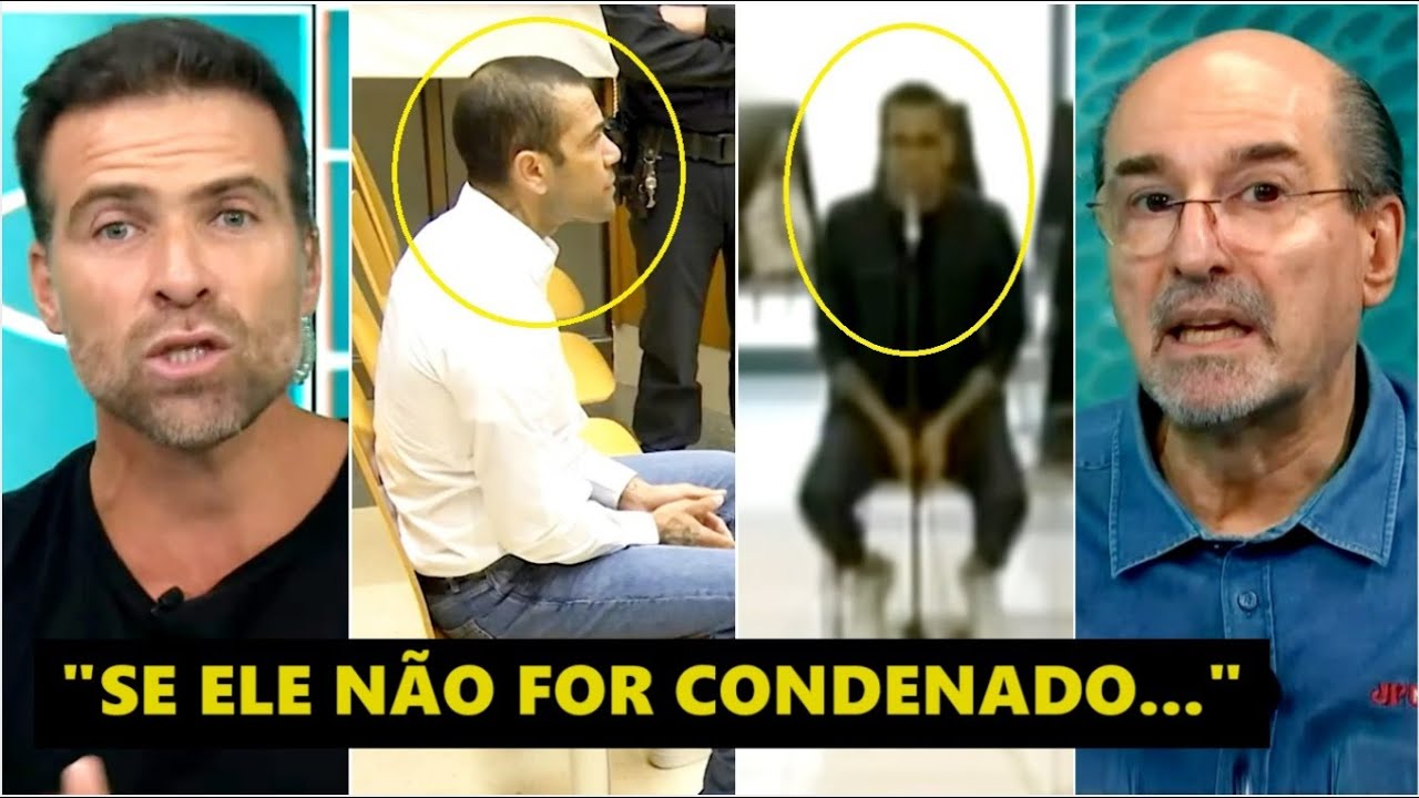 “O Daniel Alves CHOROU! Se ELE ESCAPAR da CONDENAÇÃO, vai ser…” JULGAMENTO ACABA e PROVOCA DEBATE!