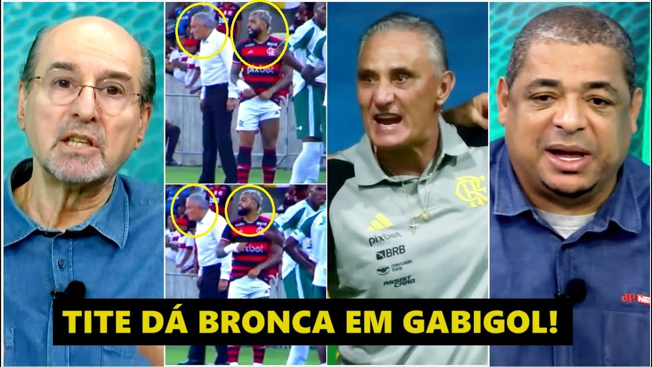 “O Gabigol SÓ PENSOU NELE, cara! O Tite DEU UM BICO no EGOCENTRISMO!” BRONCA no Flamengo GERA DEBATE