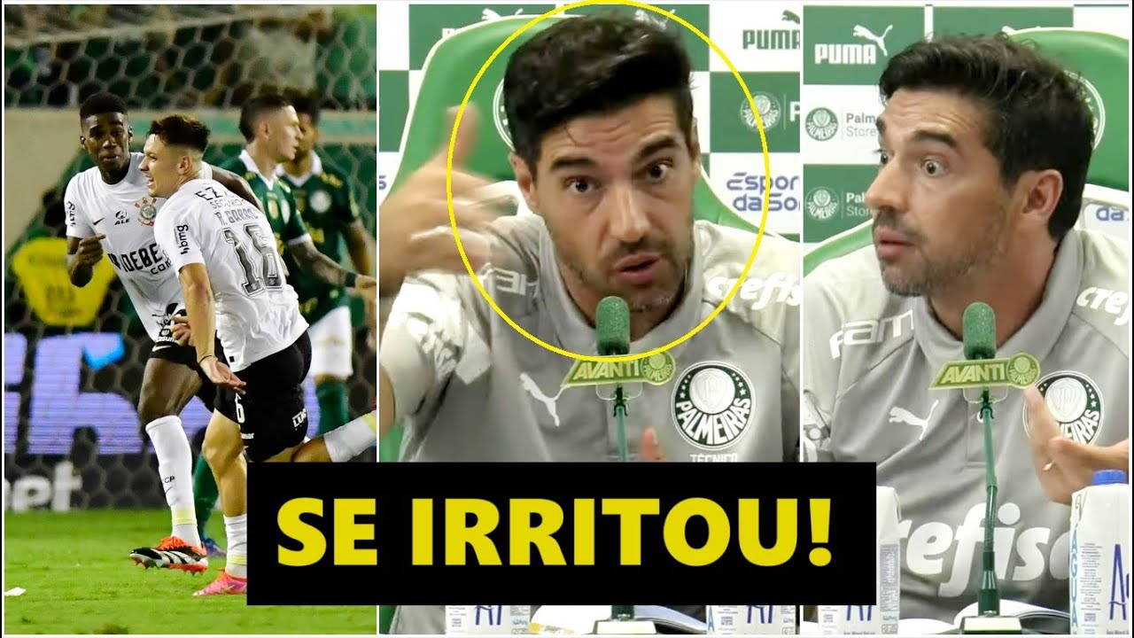 “O QUE VOCÊ QUER QUE EU DIGA??? O MEU SENTIMENTO é de…” Abel DISPARA após Palmeiras x Corinthians!