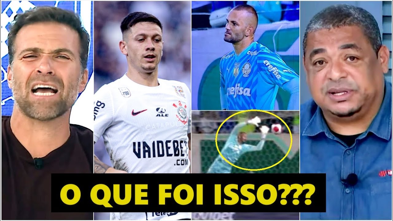 “O Weverton TIROU A MÃO DA BOLA! ELE FALHOU! E o Corinthians…” GOL de Garro no Palmeiras CHOCA!