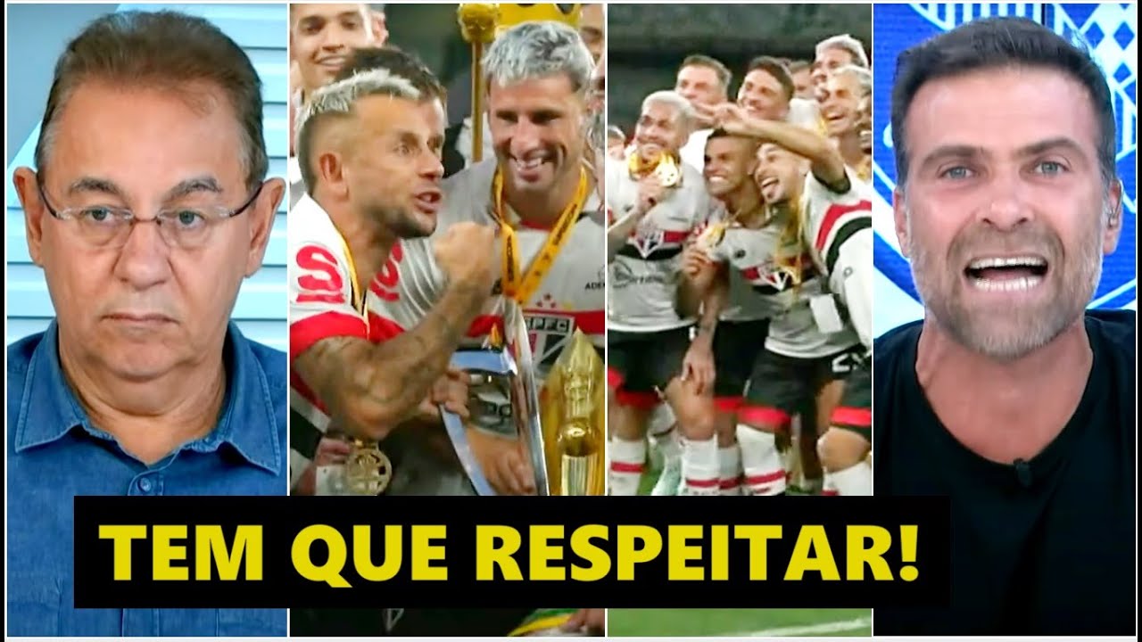 “OLHA como o São Paulo é GIGANTE! EU ESFREGO NA SUA CARA que…” Pilhado ZOA Flavio após a Supercopa