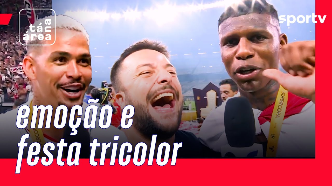 PALMEIRAS X SÃO PAULO: IGOR RODRIGUES VAI PRA GALERA NA FINAL DA SUPERCOPA | Tá na Área | sportv