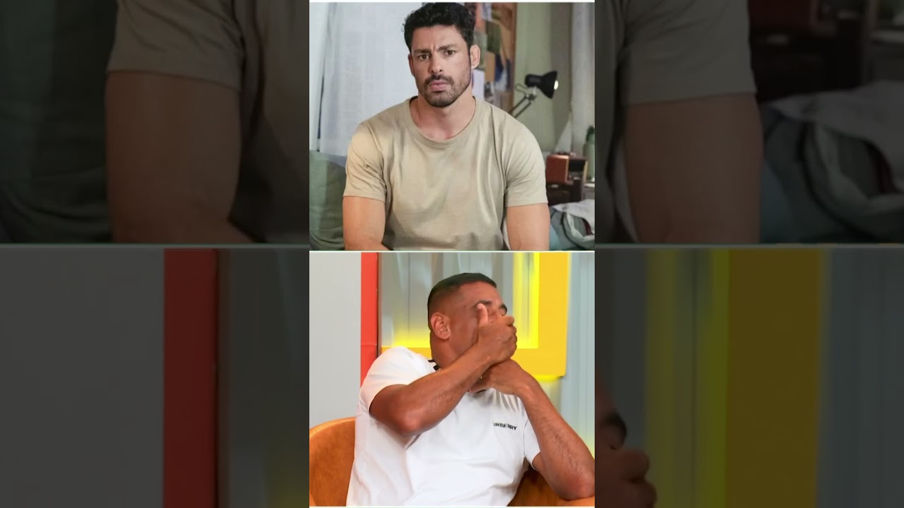 PARECE OU NÃO? 😅 DIEGO SOUZA BRINCA E REAGE A COMPARAÇÃO COM CAUÃ REYMOND | #shorts | sportv