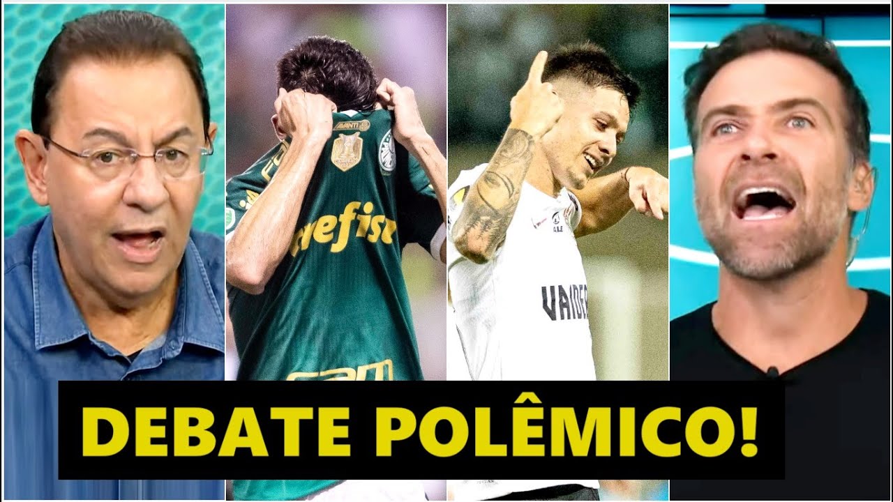 PEGOU FOGO! “QUÊ??? NADA DEMAIS??? O Corinthians foi HEROICO contra o Palmeiras e…” DEBATE FERVE!