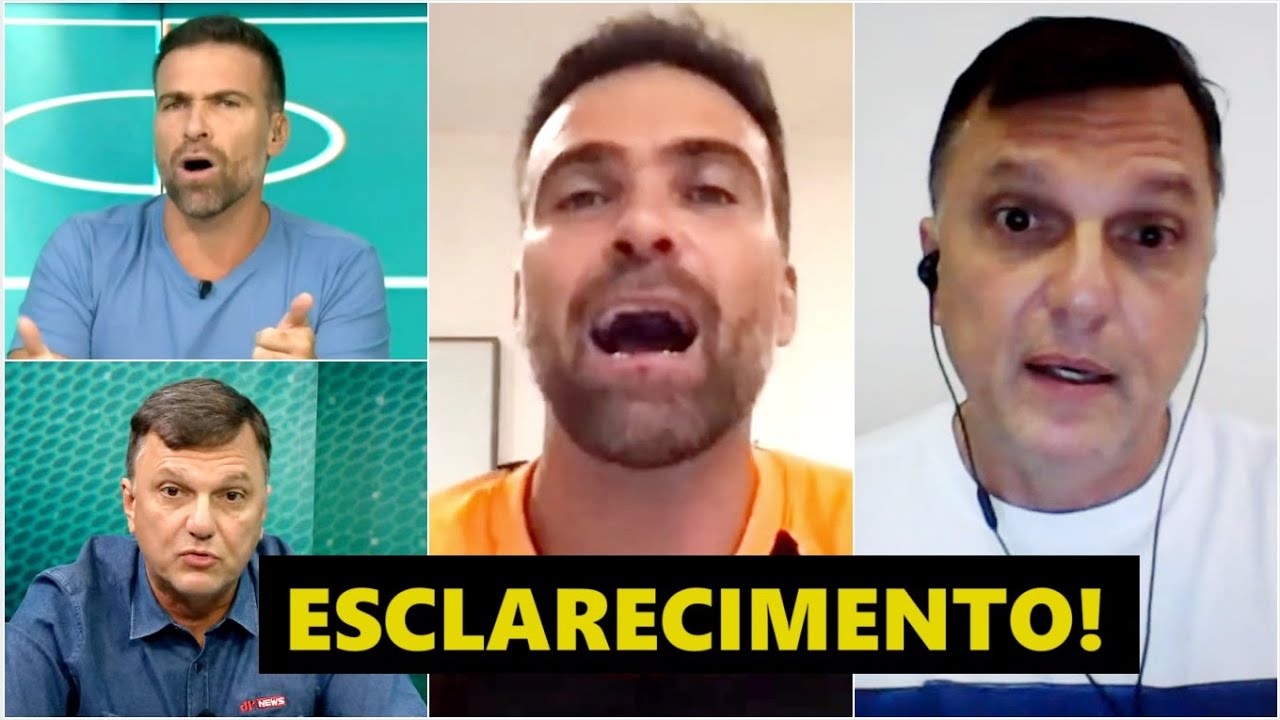 Pilhado e Mauro Cezar EXPLICAM DISCUSSÃO no Bate-Pronto: “FOI UMA GRANDE BOBAGEM!”