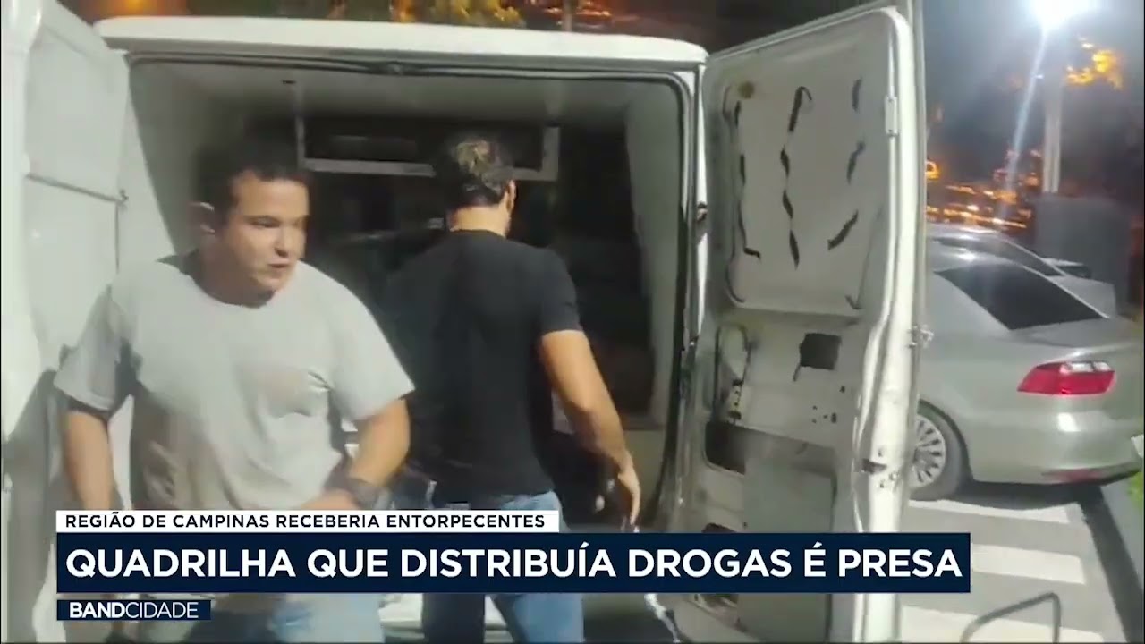 Polícia Civil prende quadrilha que distribuía drogas na região de Campinas