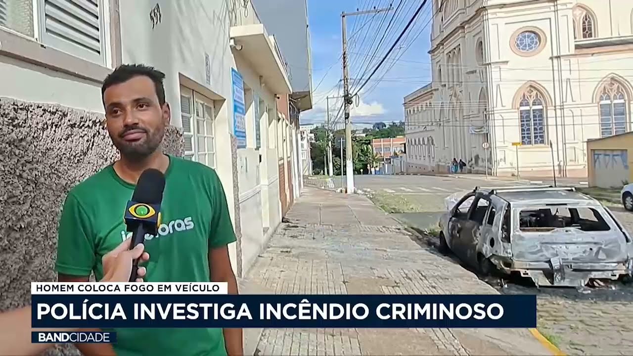 Polícia investiga incêndio criminoso de veículo em Campinas