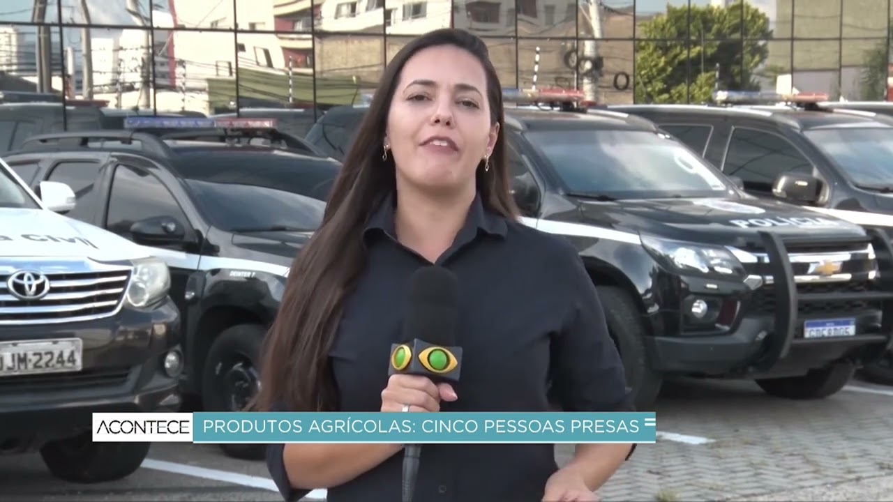 Polícia prende suspeitos de roubarem carga de agrotóxico avaliada em R$4 milhões