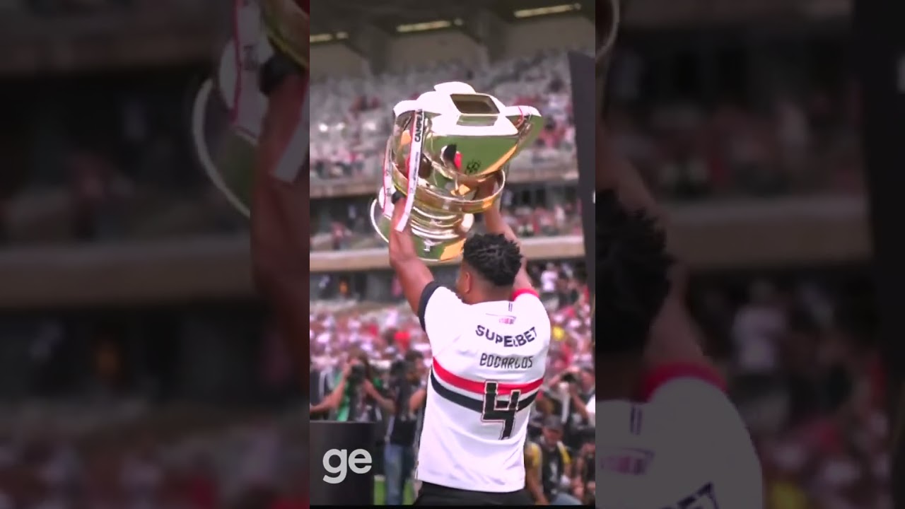 QUE DUPLA DE FERAS NA SUPERCOPA | PALMEIRAS X SÃO PAULO | #shorts | ge.globo