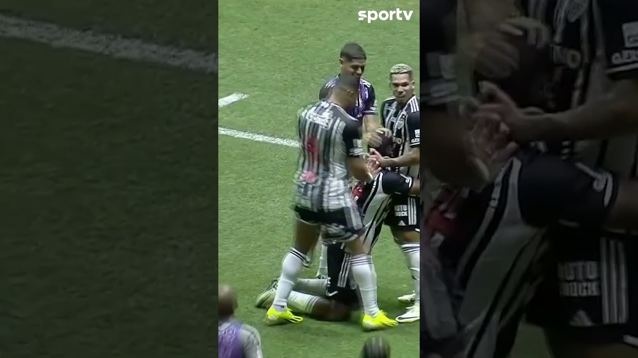 QUE GOLAÇO E QUE ALÍVIO DO GALO! ⚽🐓 | ATLÉTICO-MG X TOMBENSE | #shorts | ge.globo