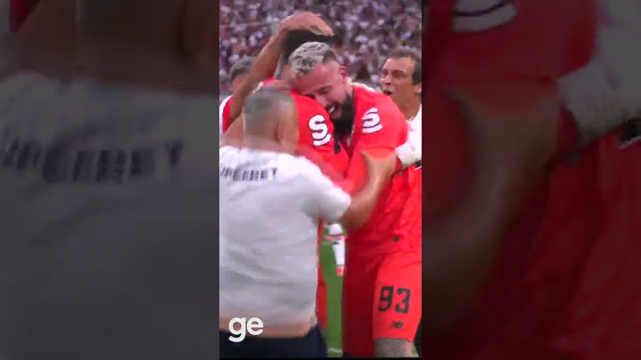 RAFAEL FOI O HERÓI TRICOLOR NA SUPERCOPA | PALMEIRAS X SÃO PAULO | #shorts | ge.globo