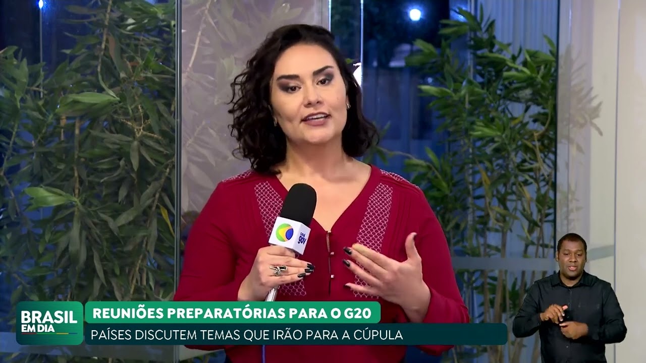 REPRESENTANTES DO G20 REALIZAM ENCONTROS PREPARATÓRIOS PARA REUNIÃO DE CÚPULA NO BRASIL
