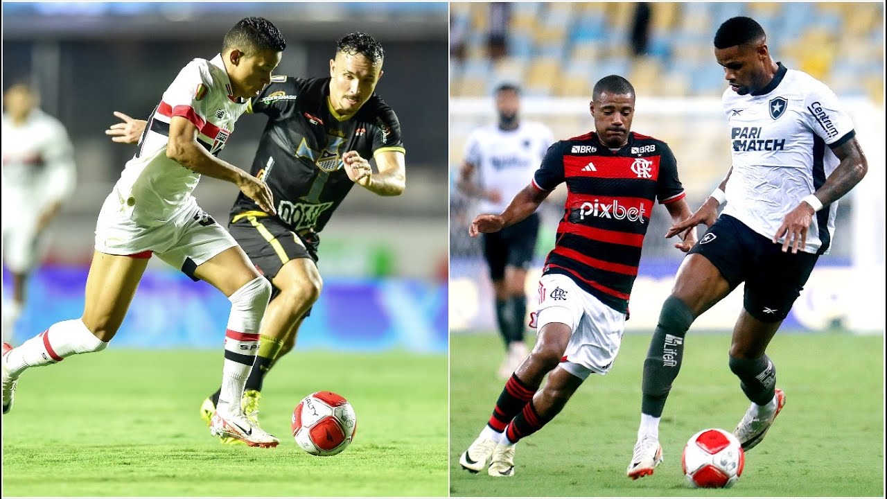 São Paulo VENCE BEM; Flamengo BATE o Botafogo NO FIM; Corinthians PERDE pro Santos! | CANELADA