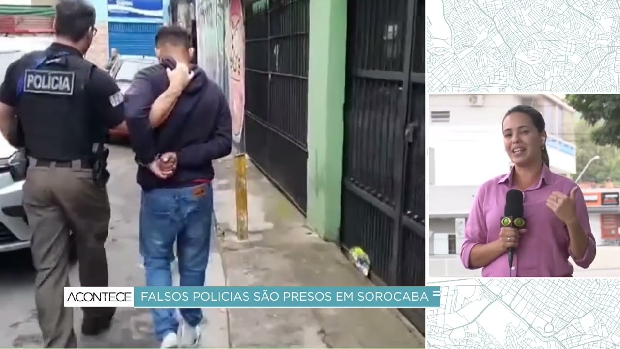 Suspeitos que se passavam por policiais para cometer assaltos são presos