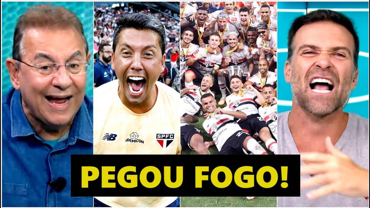 TRETA! “VOCÊ TÁ DE SACANAGEM??? VOCÊ JURA que VAI FALAR que o São Paulo…” Pilhado x Flavio Prado!