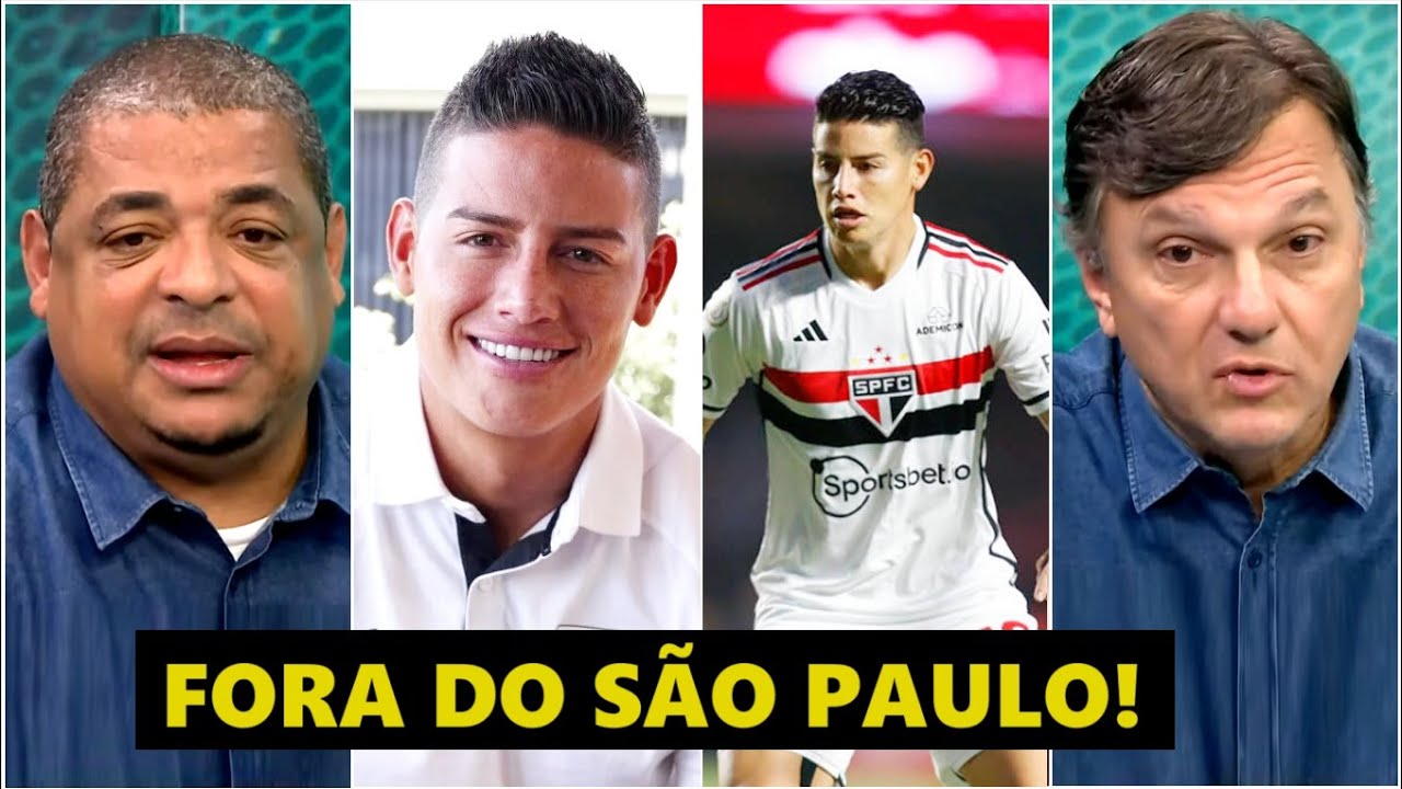 URGENTE! James Rodríguez PEDE PRA SAIR e ESTÁ FORA do São Paulo! “Ele NÃO DEU NENHUM RETORNO e…”
