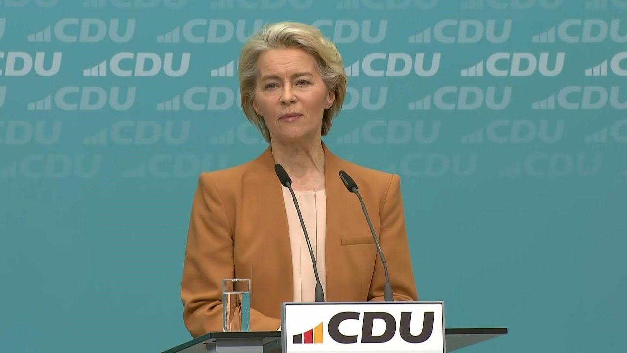 Von der Leyen vai tentar reeleição na Comissão Europeia | AFP