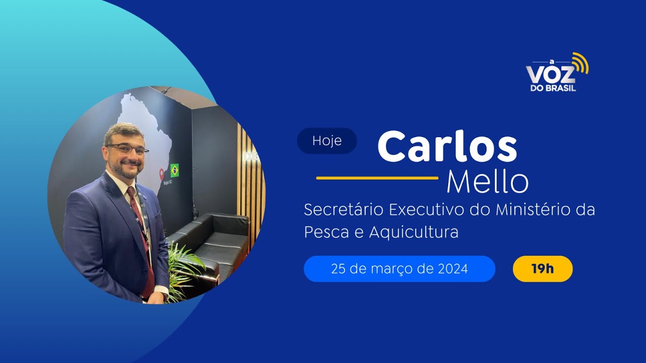 🔴 CARLOS MELLO | A VOZ DO BRASIL