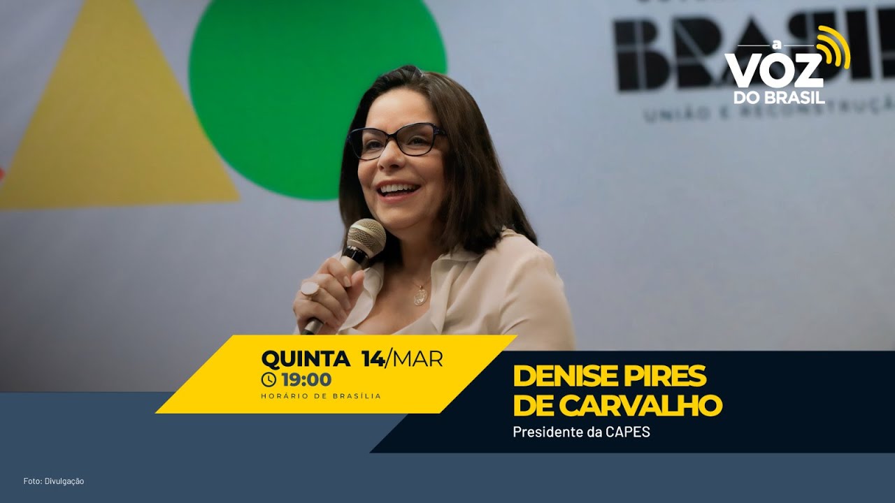 🔴 DENISE CARVALHO | A VOZ DO BRASIL