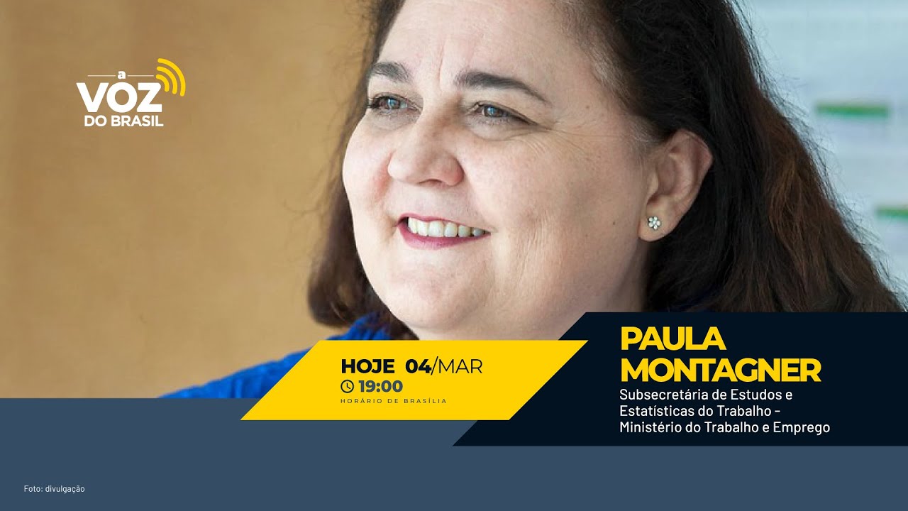 🔴 PAULA MONTAGNER | A VOZ DO BRASIL