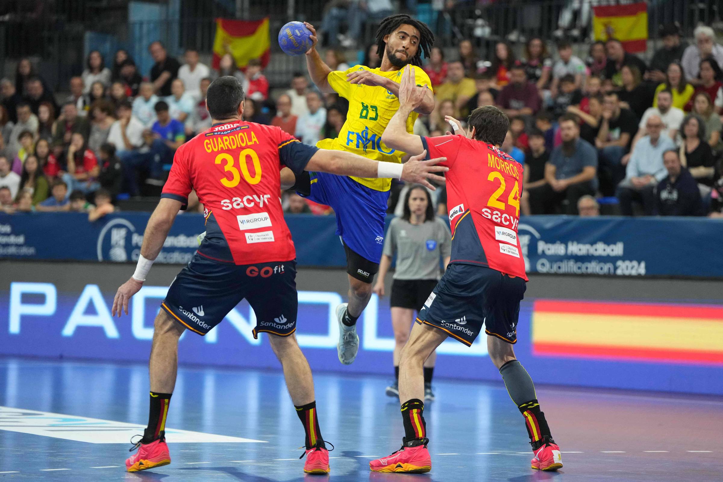 Brasil perde para a Espanha no handebol e não se classifica para Paris-2024 – 17/03/2024 – Esporte