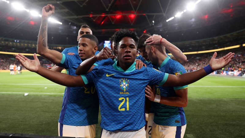 Brasil x Inglaterra: Endrick marca em estreia de Dorival – 23/03/2024 – Esporte