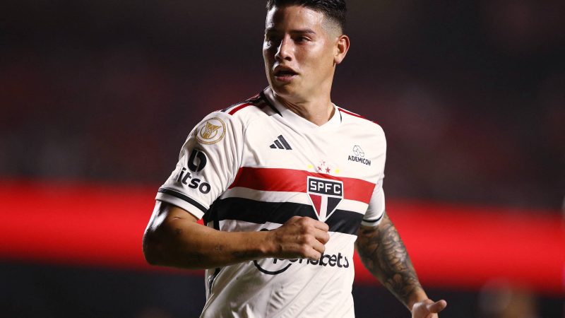 É um mistério James Rodríguez jogar tão pouco no São Paulo – 19/03/2024 – O Mundo É uma Bola