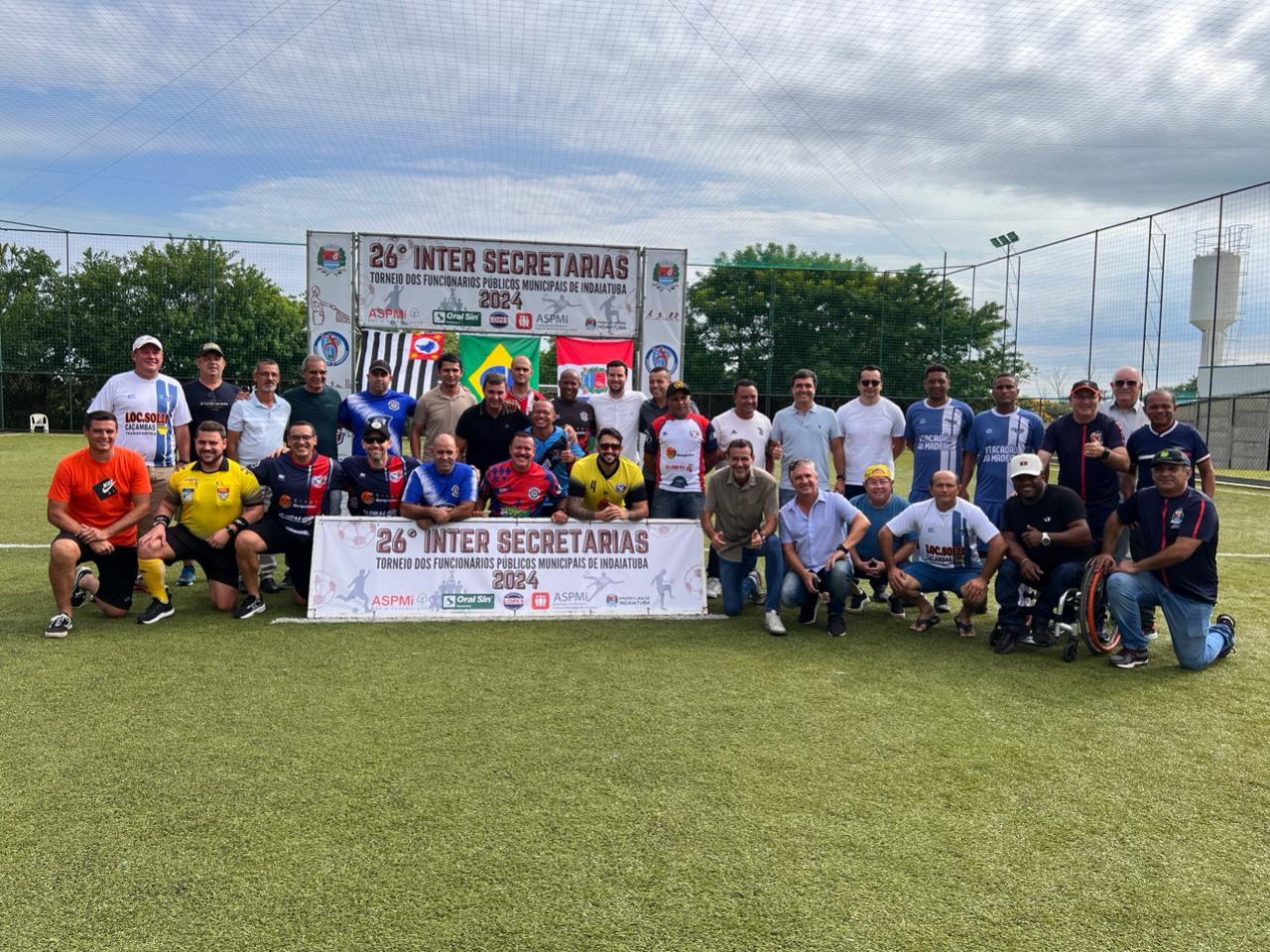 Equipe do Saae estreia sbado na 26 edio do torneio intersecretarias