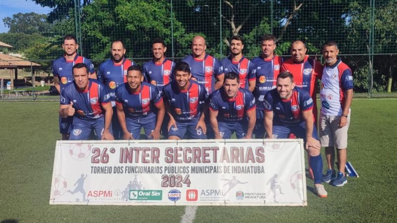 Equipes do Esportes e Segurana Pblica lideram o 26 Torneio Intersecretarias de Futebol Society