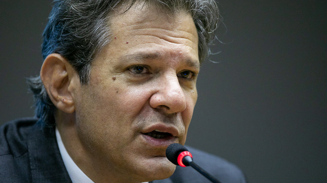 Fazenda apresentará projeto sobre tributação de aplicações financeiras, diz Haddad
