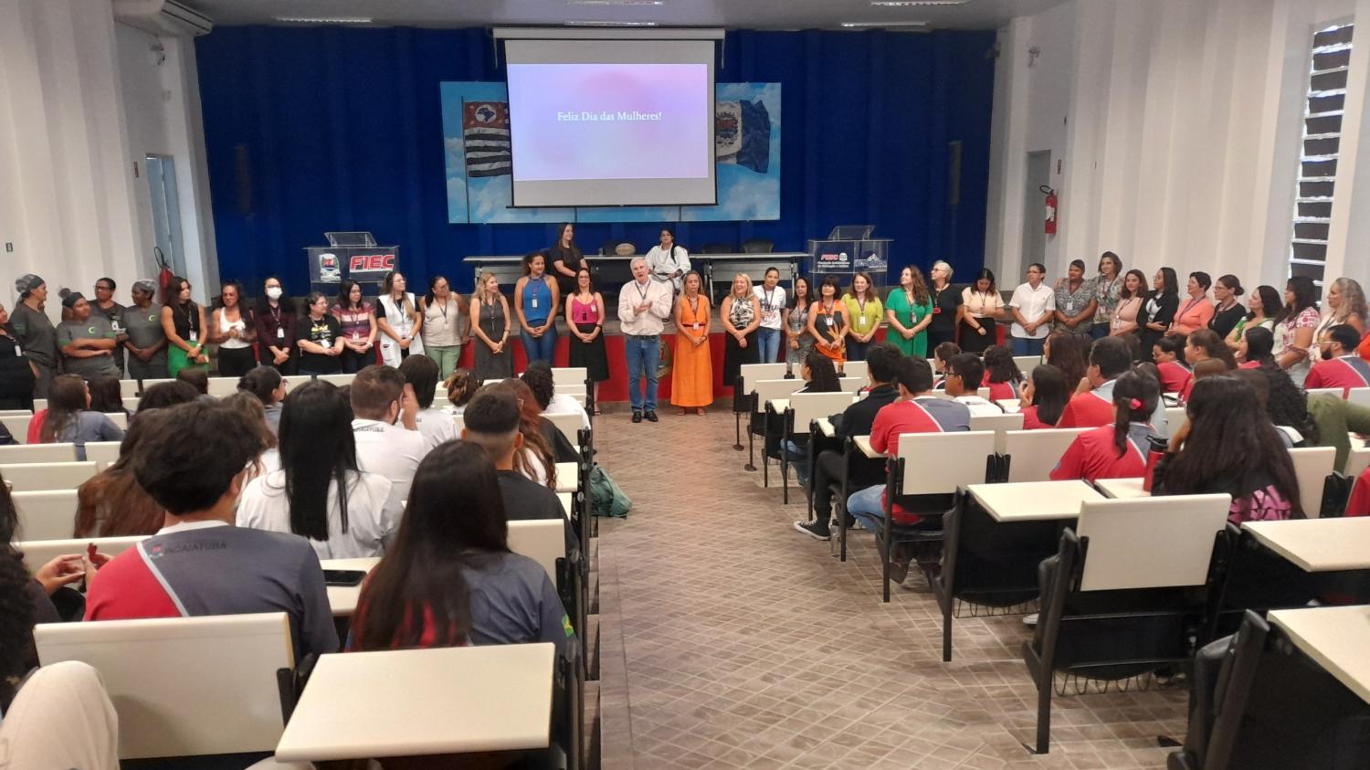 Fiec comemora o Dia da Mulher com palestra sobre “A importncia das Mulheres nos Esportes”