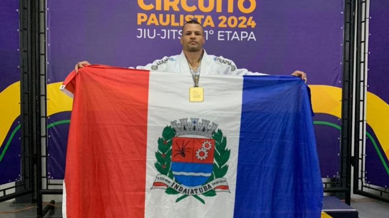 Guarda Civil de Indaiatuba conquista medalha de ouro no Circuito Paulista de Jiu-Jitsu