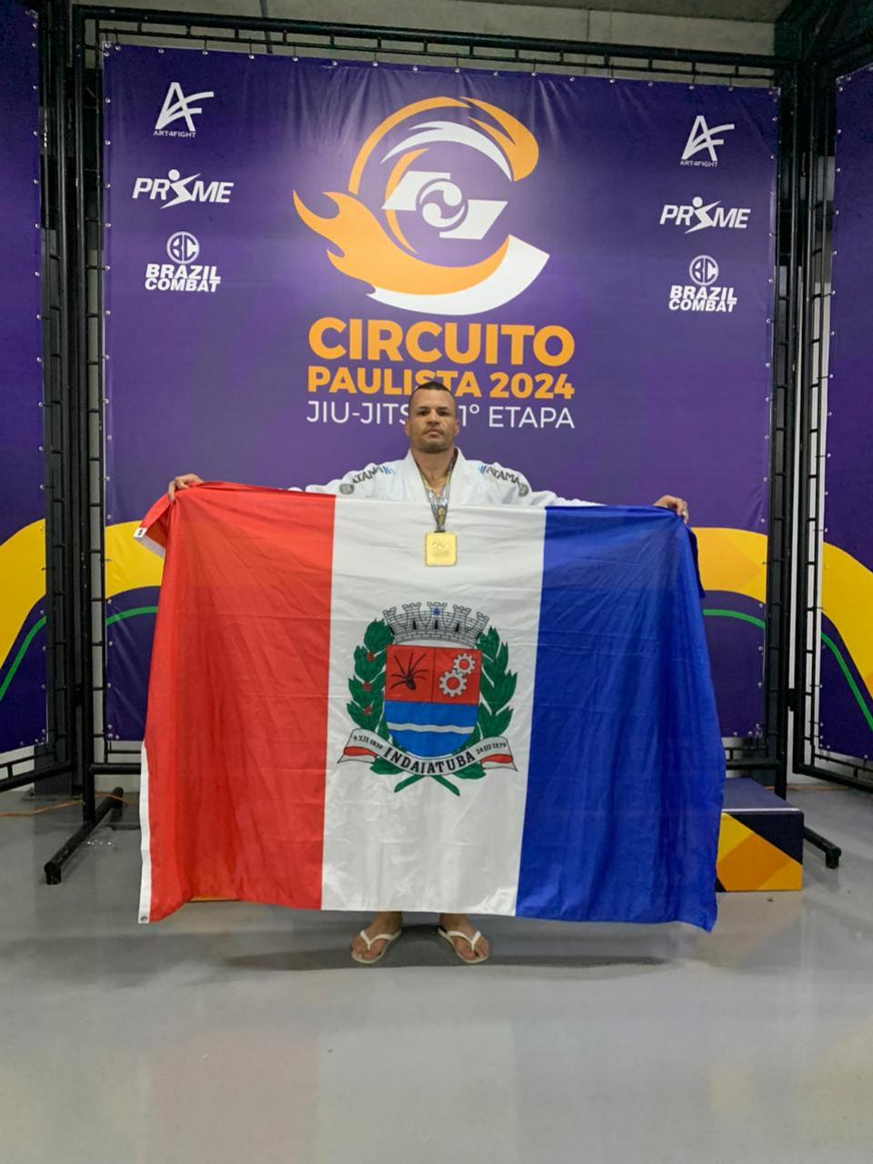 Guarda Civil de Indaiatuba conquista medalha de ouro no Circuito Paulista de Jiu-Jitsu
