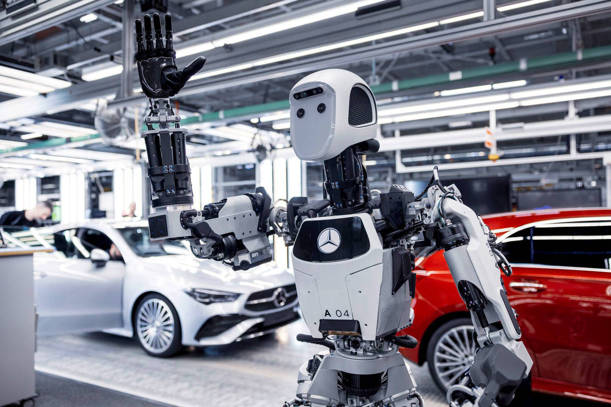 Mercedes testa robôs humanoides em fábricas – 18/03/2024 – Mercado