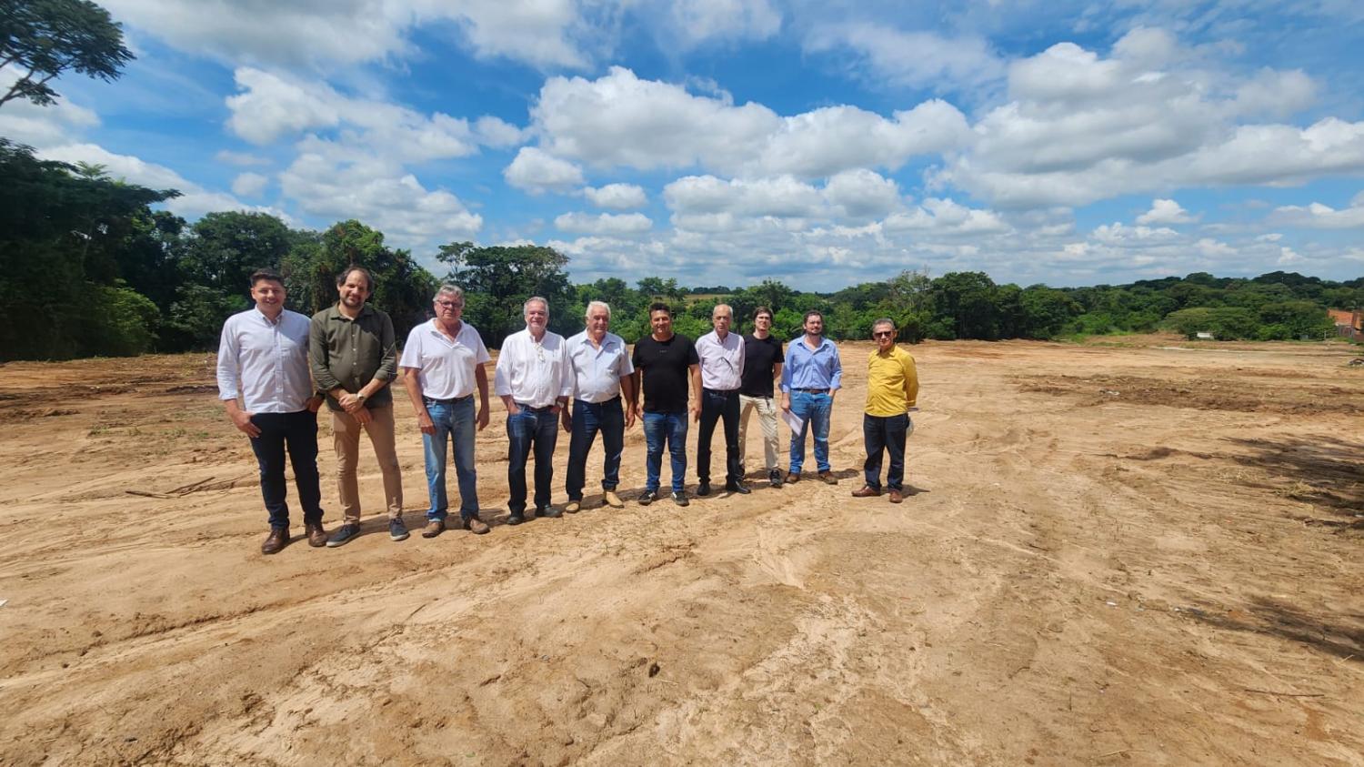 Saae d inicio as obras da estao de tratamento no Tombadouro