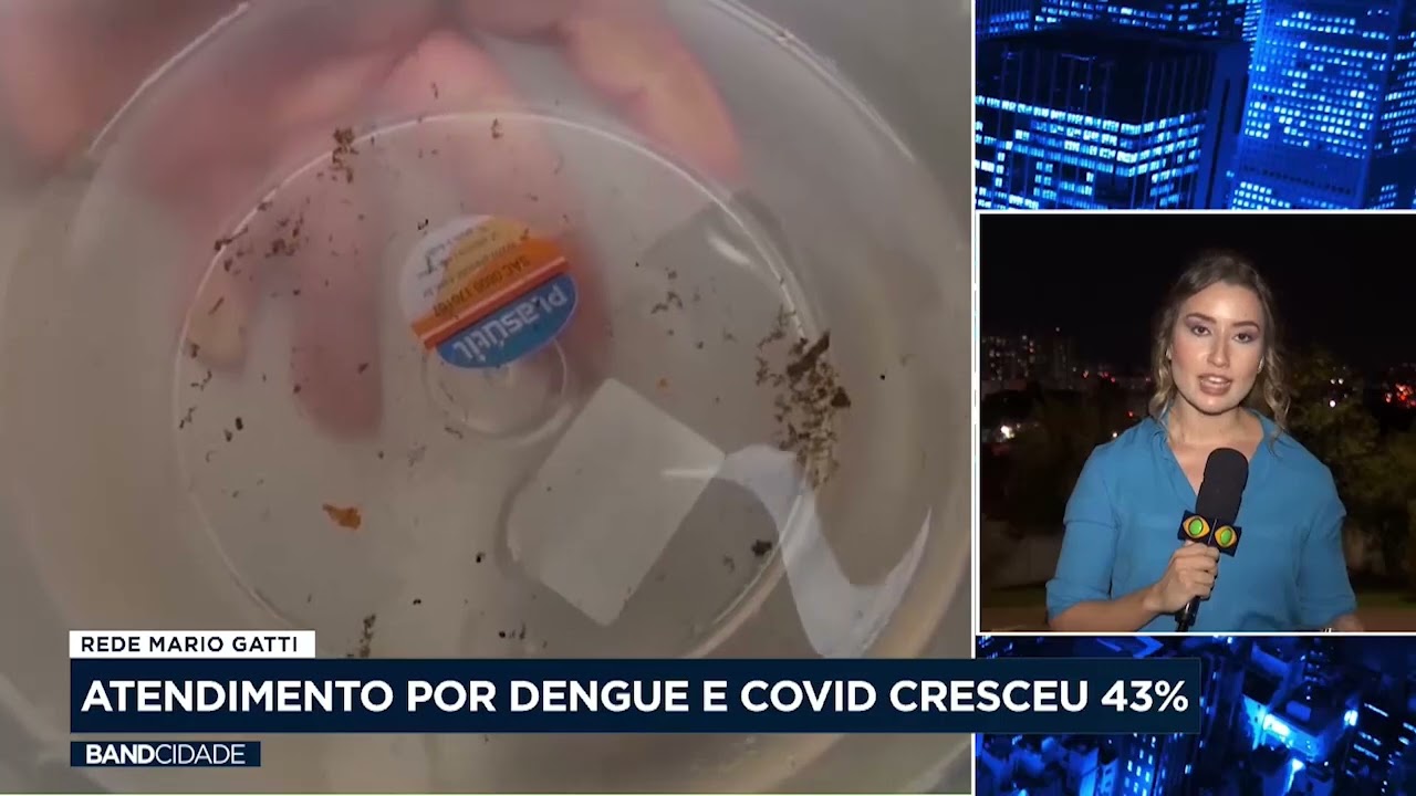 Atendimento por dengue e covid-19 cresce 43% em Campinas