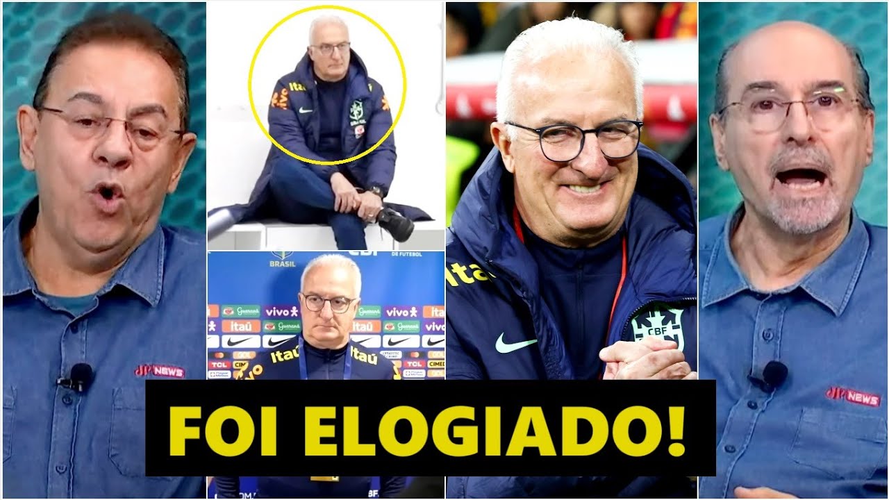 BASTIDORES! “ISSO É ÓTIMO, gente! Essa ATITUDE do Dorival na Seleção…” OLHA o que foi ELOGIADO!