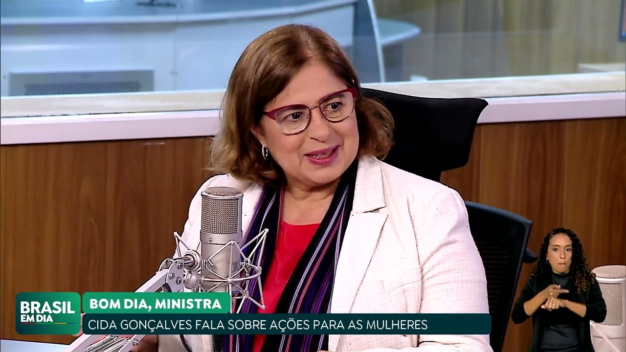 BOM DIA, MINISTRA: CIDA GONÇALVES FALA SOBRE PROGRAMAÇÃO DO GOVERNO PARA O MÊS DAS MULHERES