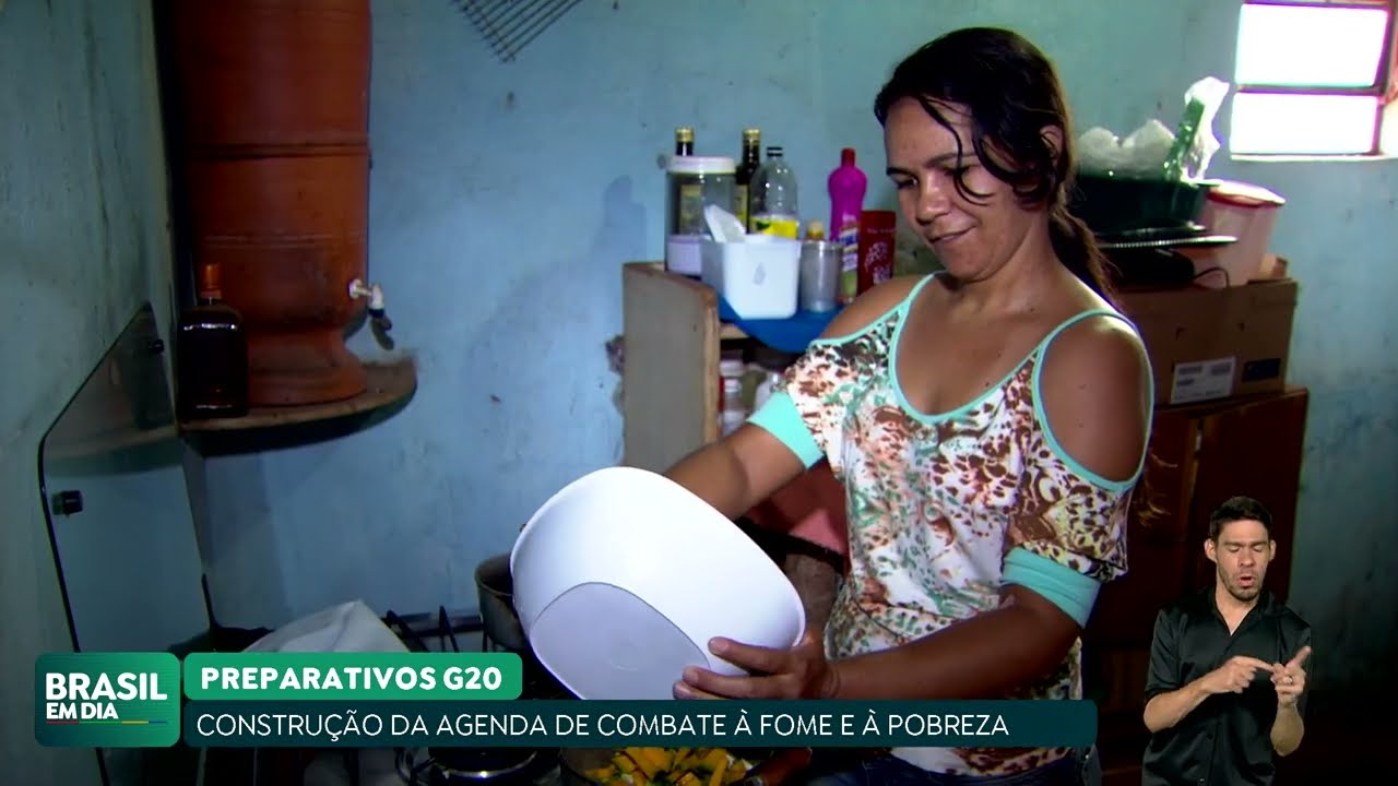 BRASIL CONSTRÓI AGENDA DE COMBATE À FOME E À POBREZA PARA CÚPULA DO G20
