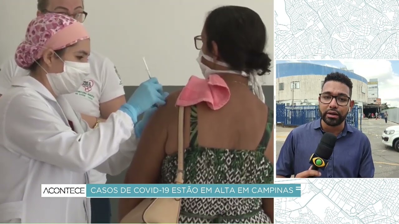 Campinas tem 60% dos pacientes com covid-19 sem vacina ou com esquema incompleto