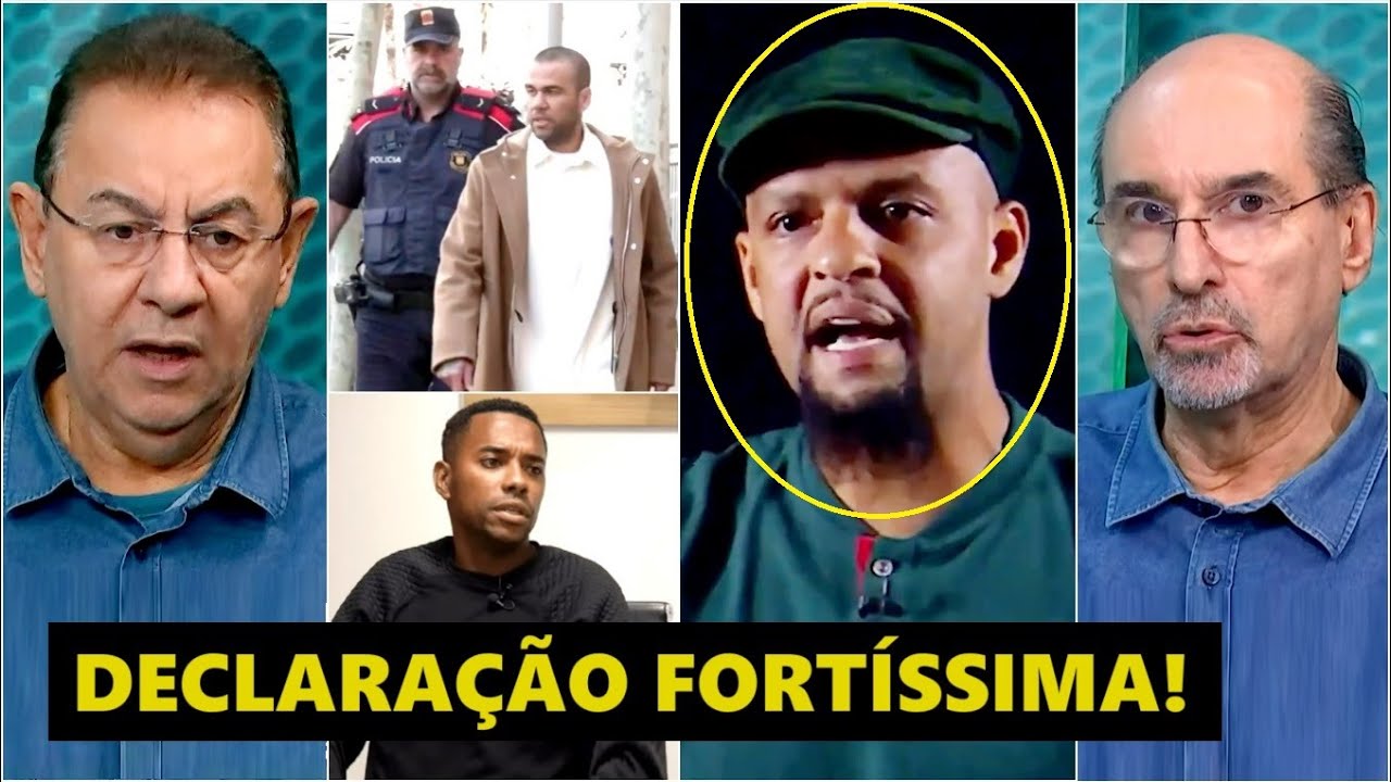 “Cara, o que o Felipe Melo FALOU sobre Daniel Alves e Robinho foi…” FORTE DECLARAÇÃO é DEBATIDA!