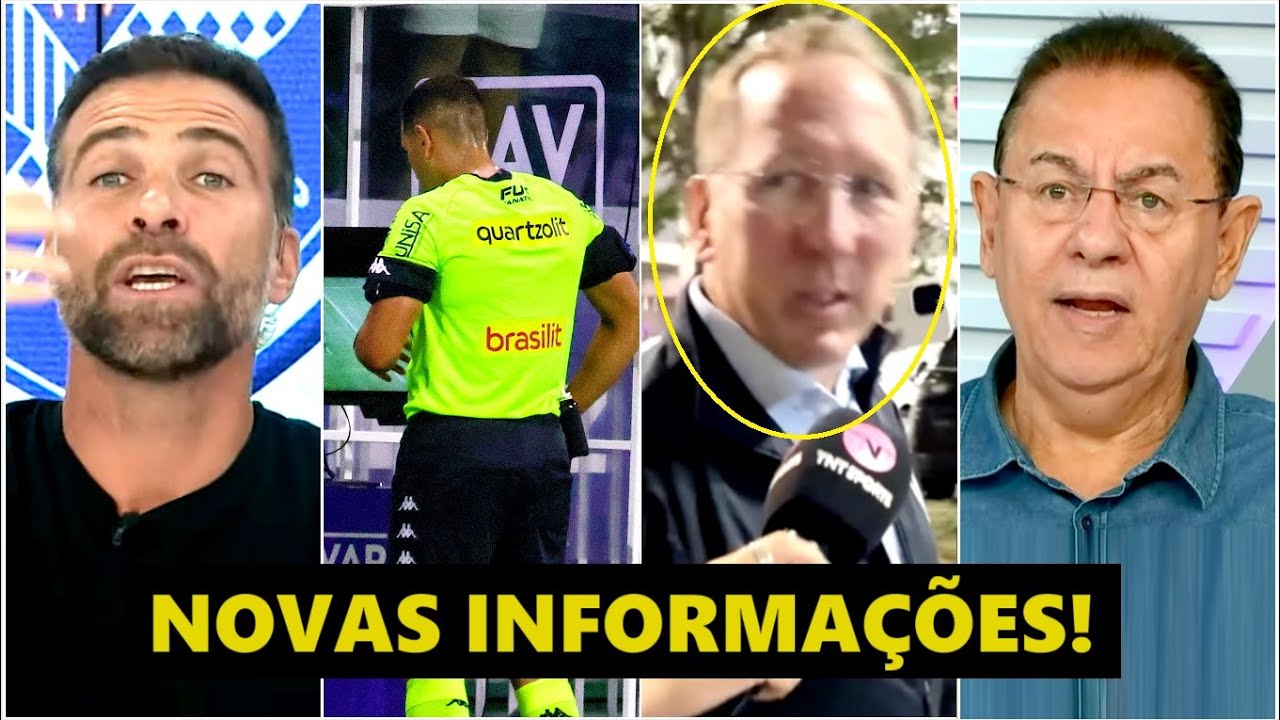“Cara, o Textor TÁ IRRITADO e quer…” NOVAS INFORMAÇÕES sobre DENÚNCIA de CORRUPÇÃO na arbitragem!
