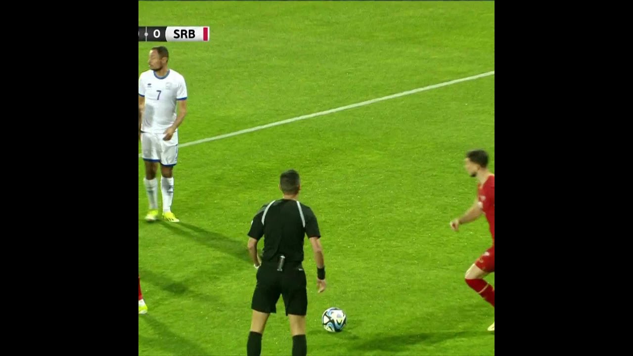 CHIPRE 0 X 1 SÉRVIA | Gol | Amistoso | #shorts | sportv