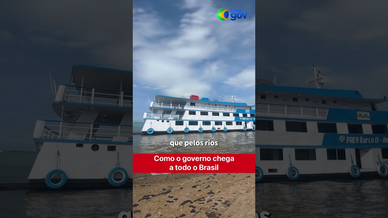 Como o governo federal chega a todo o território nacional #previdênciasocial #inss #marajó