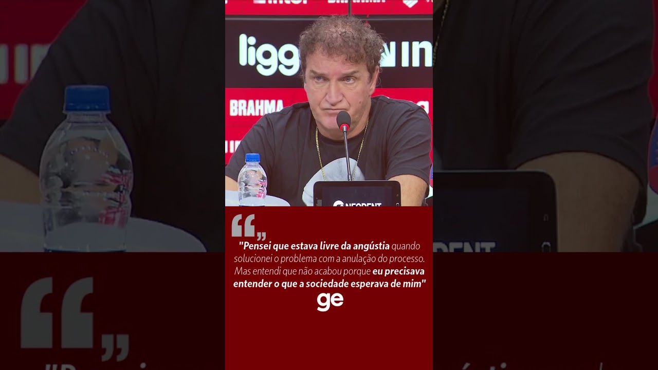 CUCA FALA PELA PRIMEIRA VEZ COM A IMPRENSA SOBRE CONDENAÇÃO NA SUIÇA | #shorts | ge.globo