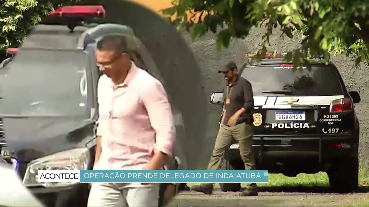 Delegado é preso em operação contra extorsão, corrupção e crime organizado