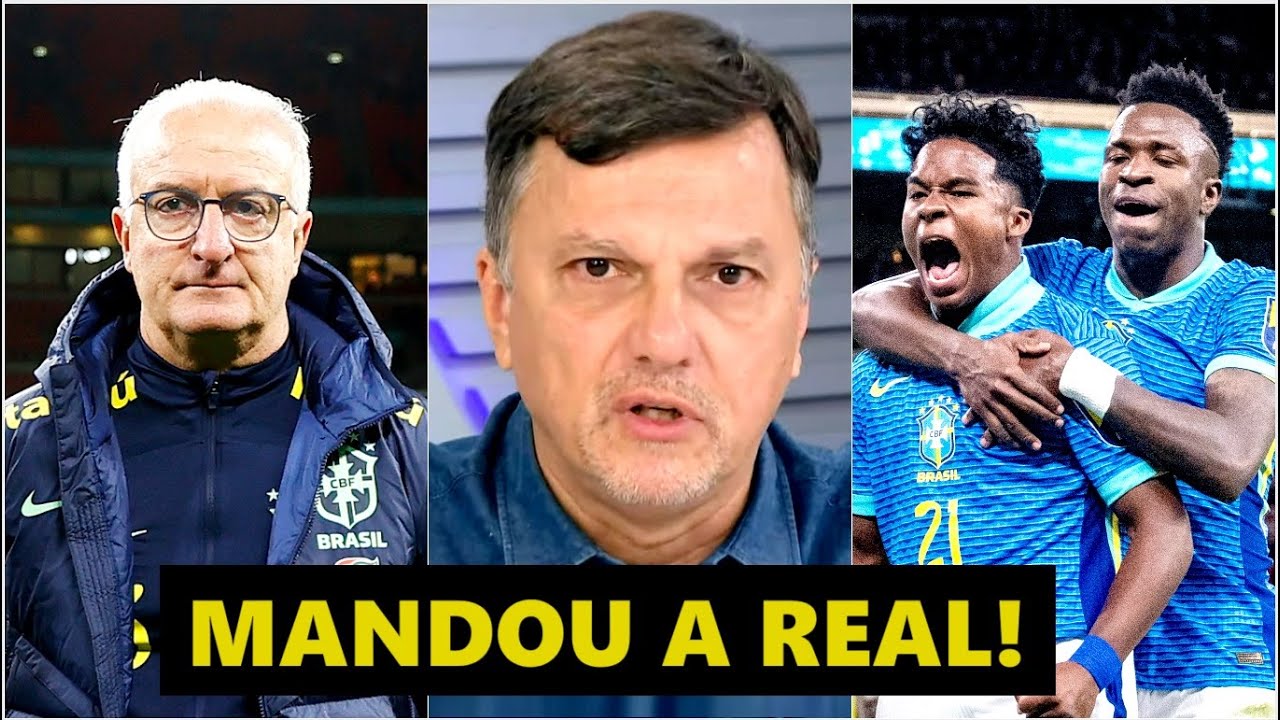 “DORIVAL FOI ÓTIMO! Mas essa EMPOLGAÇÃO TODA com a Seleção…” Mauro Cezar ANALISA 1×0 na Inglaterra