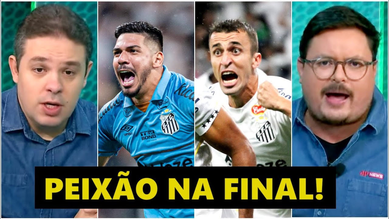 “É ELOGIÁVEL! O Santos é GIGANTE, TÁ DE VOLTA À FINAL e SE FOR CAMPEÃO PAULISTA…” PEIXE É EXALTADO